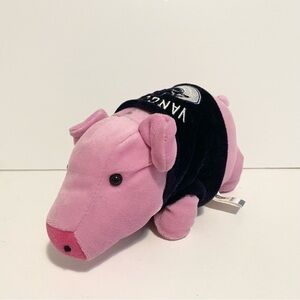 NHL Vancouver Canucks Pink Pig Plush 8” Stuffed Animal Toy Hockey